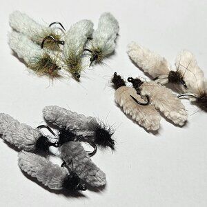 Mop Flies - Hand Tied - Great for Trout, Bass, almost any freshwater fish